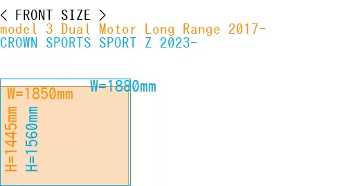 #model 3 Dual Motor Long Range 2017- + CROWN SPORTS SPORT Z 2023-
